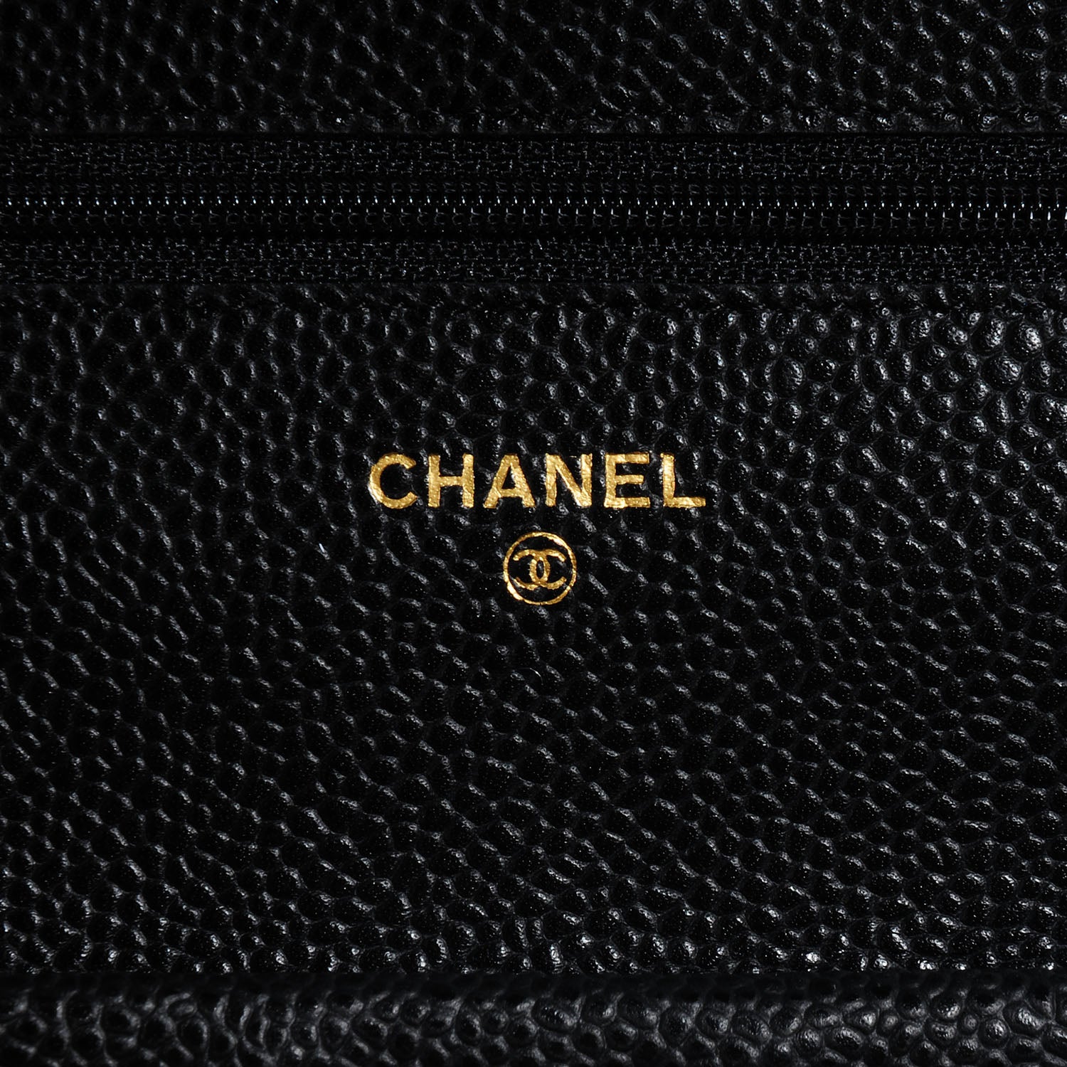 Chanel Caviar Quilted Wallet On Chain WOC Black 7 of 10