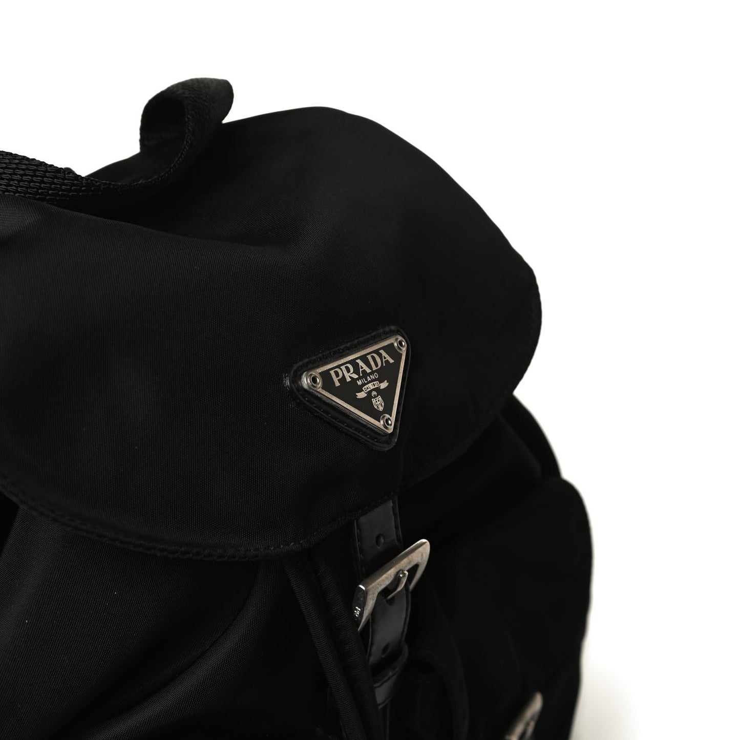 Nylon Vela Small Backpack Black