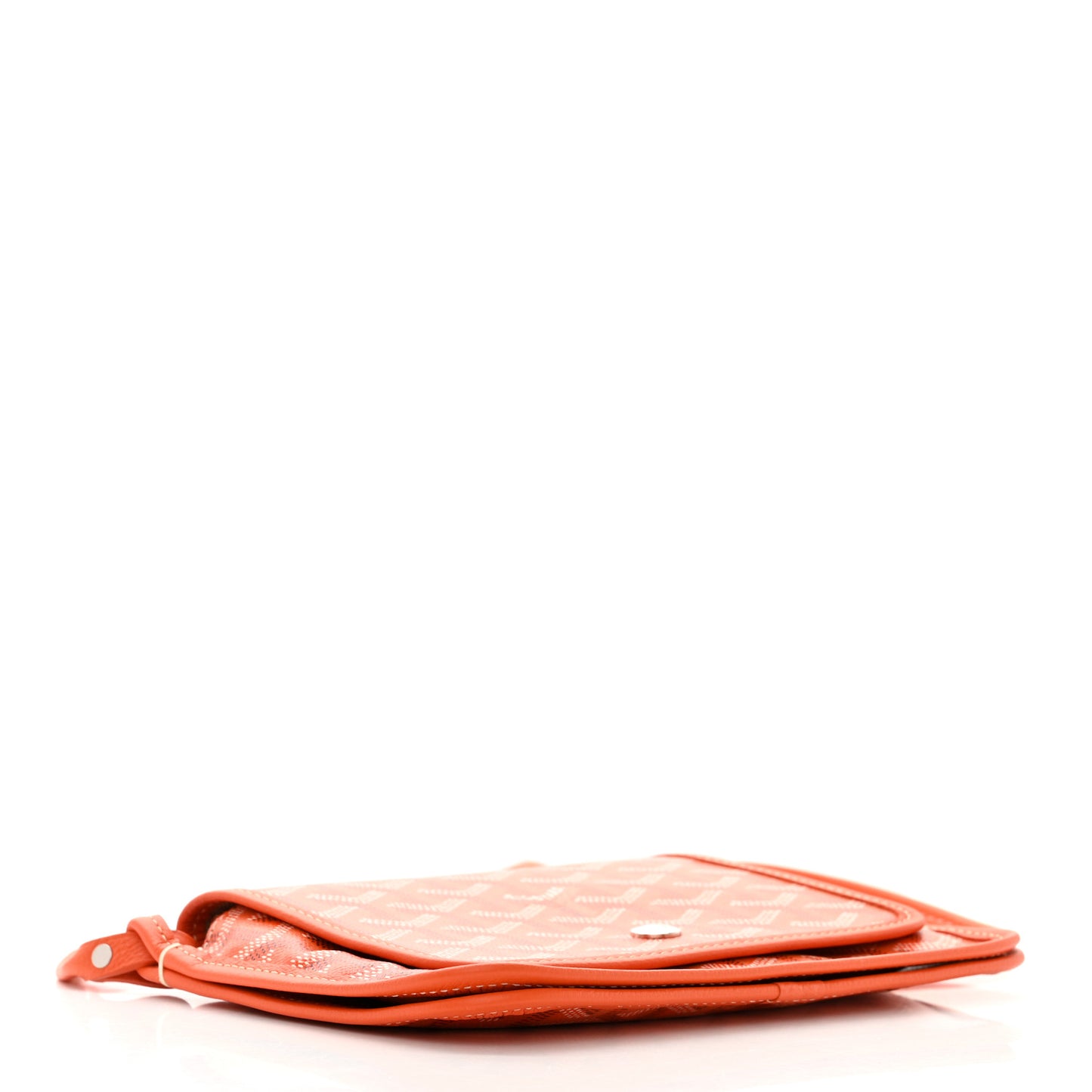 Goyardine Plumet Wallet Clutch Orange