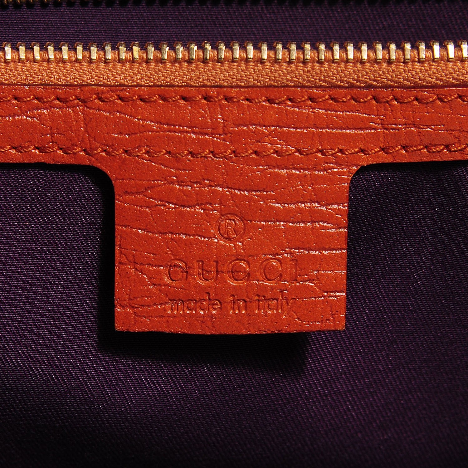 Gucci Monogram Web Large Jolicoeur Tote Orange 6 of 7