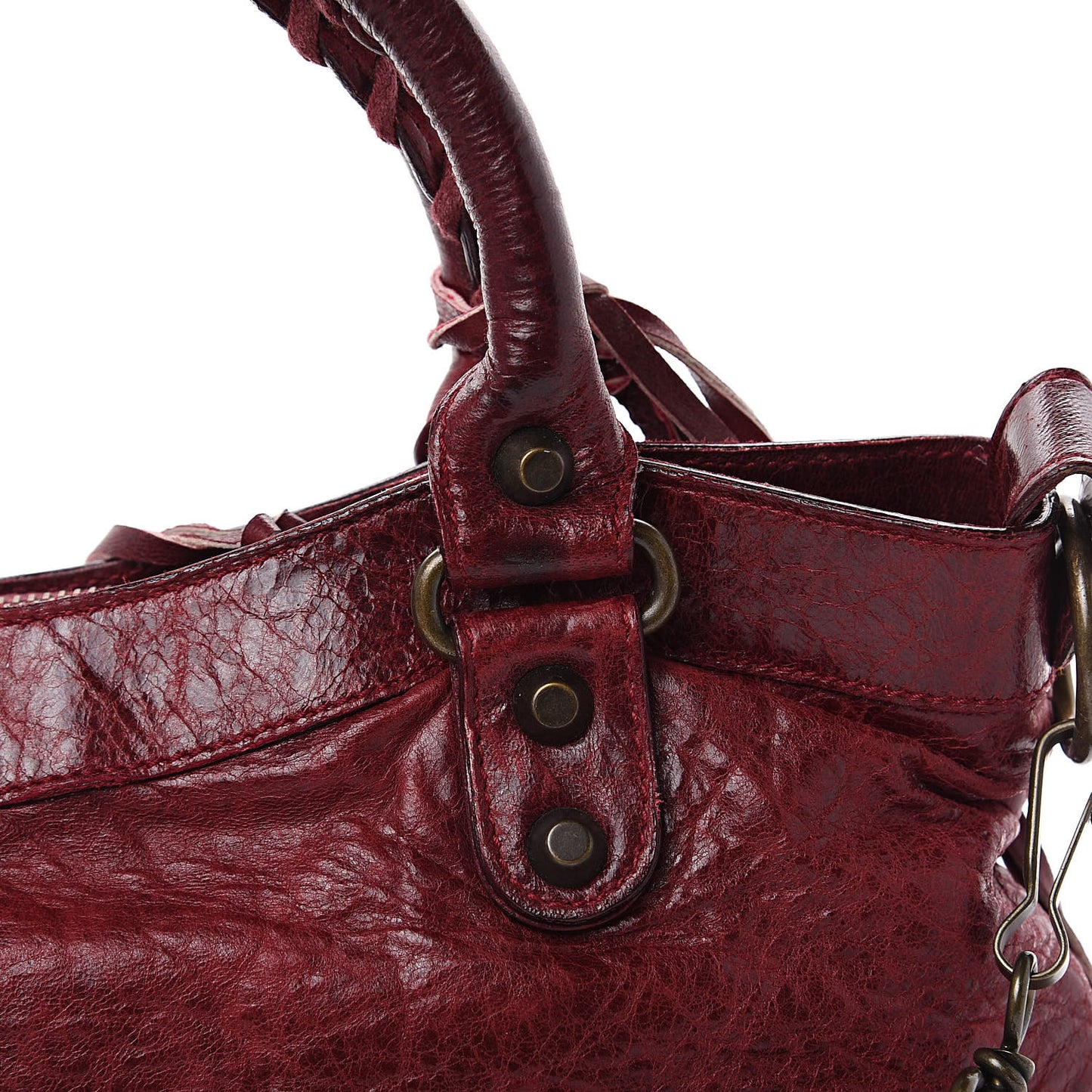 Chevre Classic Hardware First Rouge Grenat