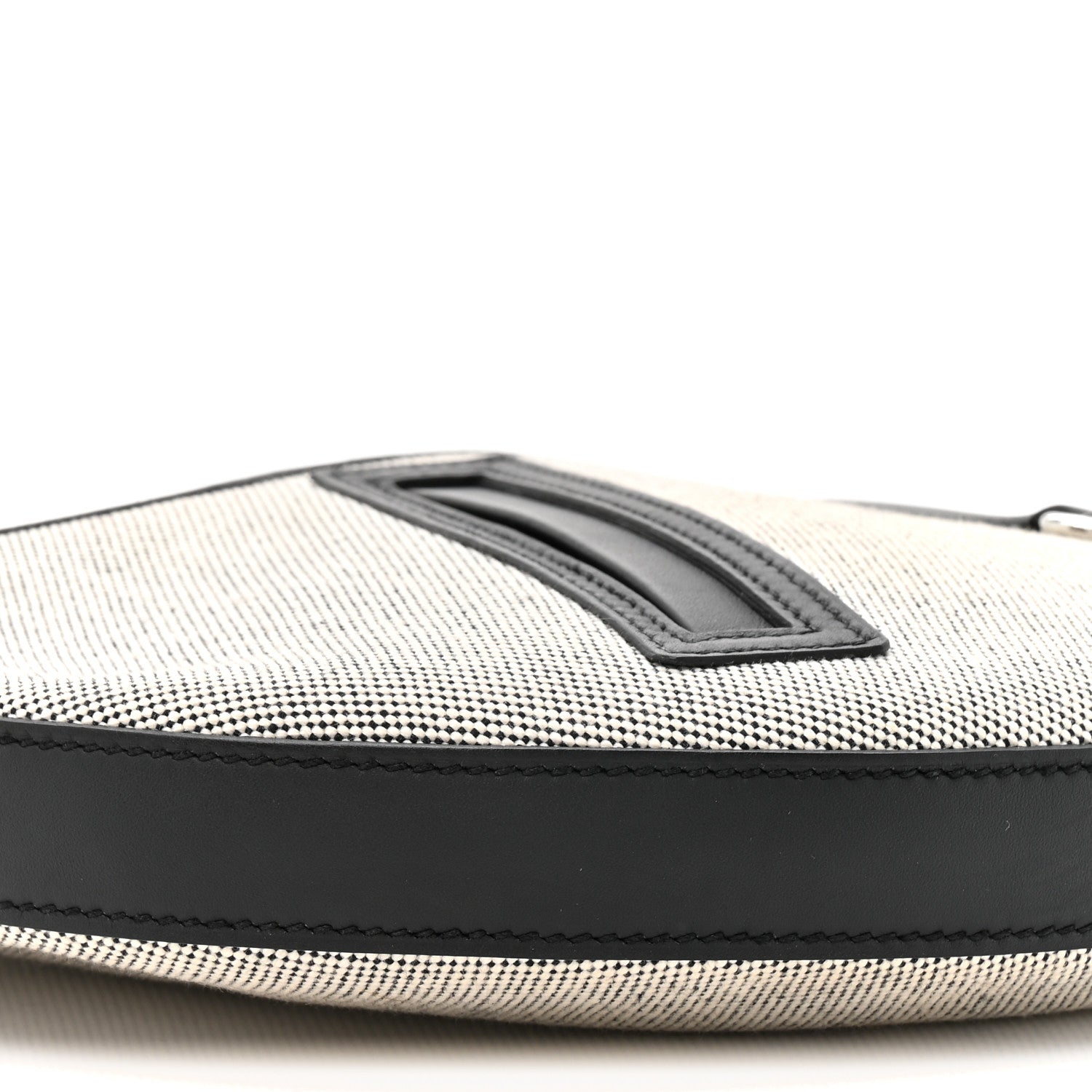 Hermes Canvas Swift P'tit Arcon Ecru Black 10 of 10