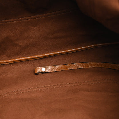 Gucci Grained Calfskin Softbit Maxi Shoulder Bag Brown 5 of 9