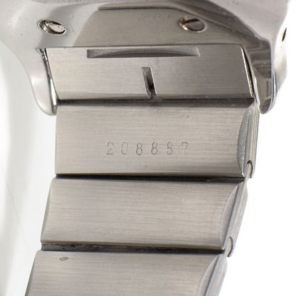 Cartier Stainless Steel 18K Yellow Gold 29mm Santos De Galbee Automatic Watch 5 of 7