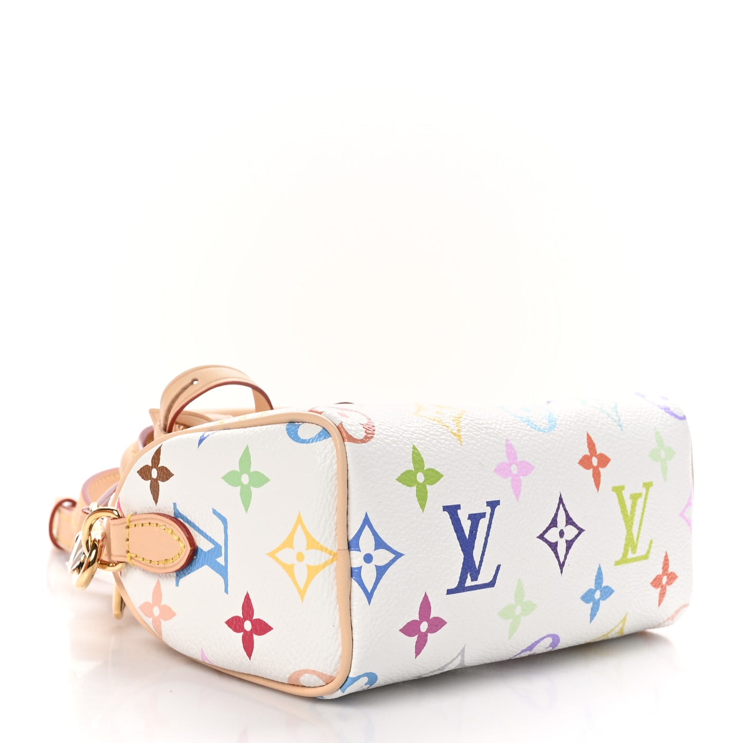 LV X TM Monogram Multicolor Nano Speedy White