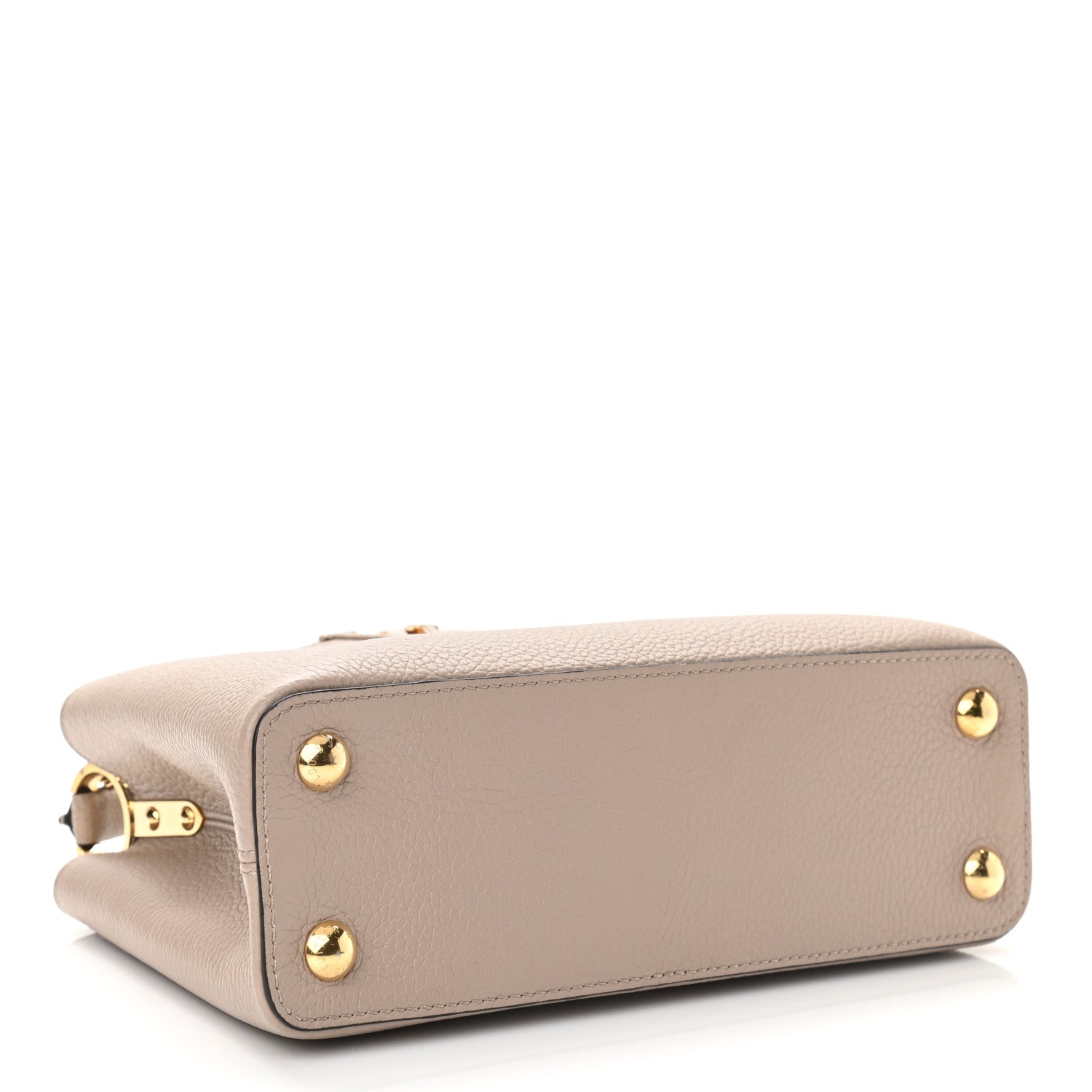 Louis Vuitton Taurillon Capucines BB Galet 4 of 9