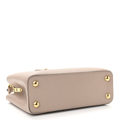 Louis Vuitton Taurillon Capucines BB Galet 4 of 9