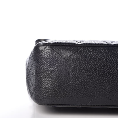 Chanel Caviar Quilted Medium Double Flap Black 17 of 17
