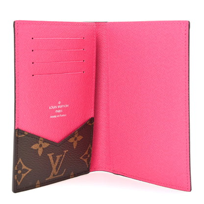 Louis Vuitton Monogram Macassar Passport Cover Fuchsia 5 of 8