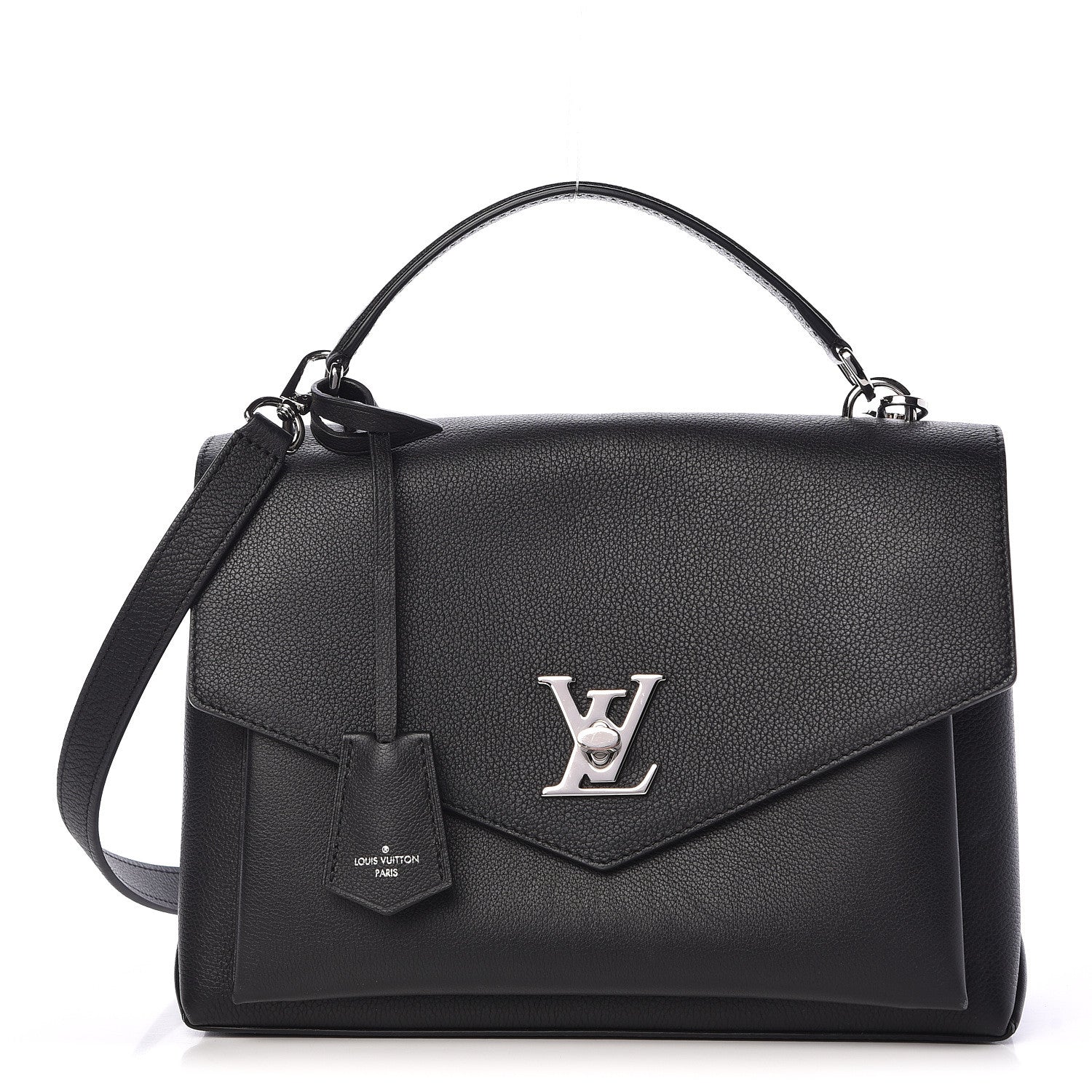 Louis Vuitton Soft Calfskin My Lockme Top Handle Black 1 of 11