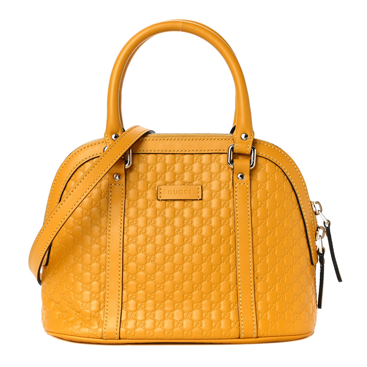 Gucci Soft Microguccissima Mini Dome Bag New Buttercup 1 of 12
