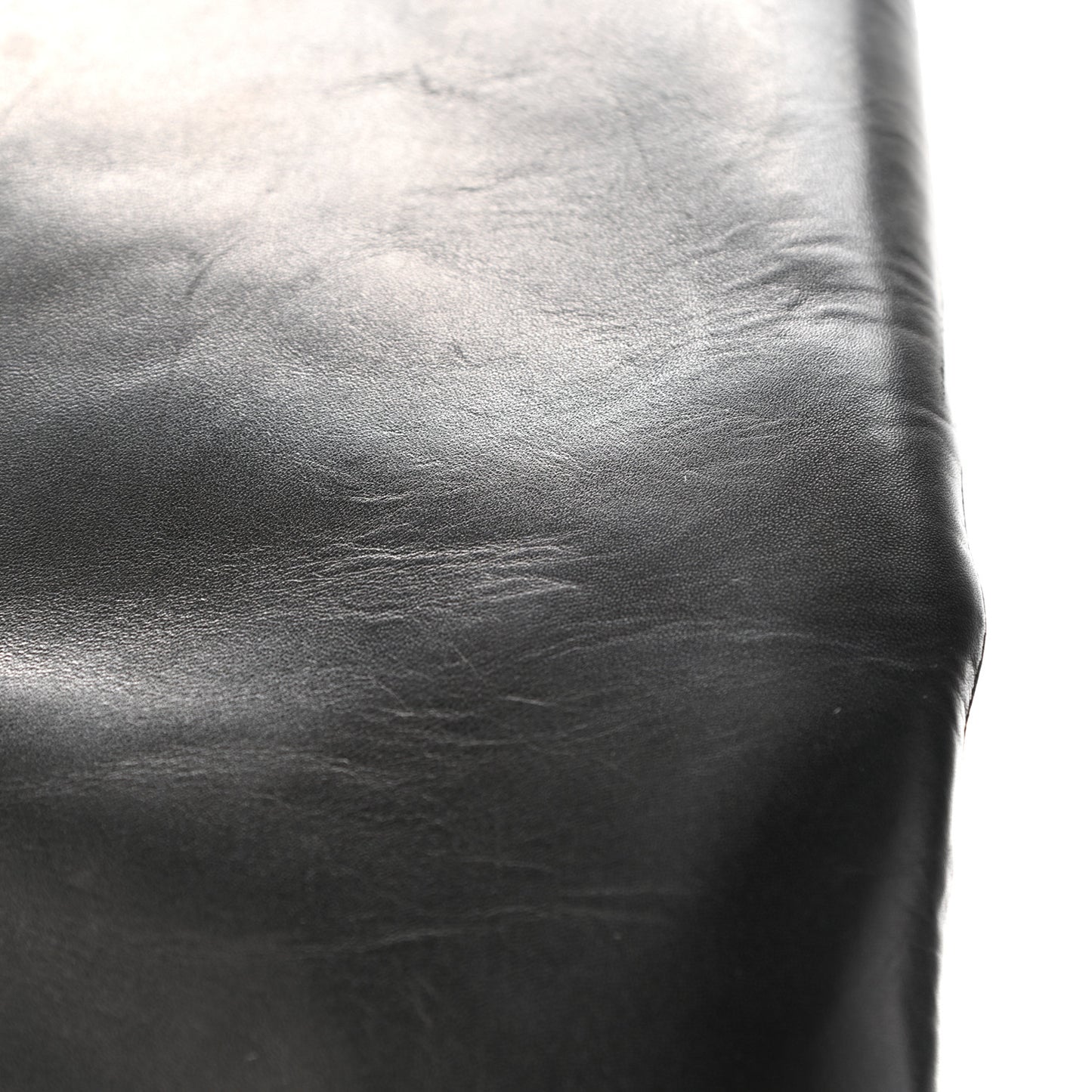 Calfskin Shark Look Over The Knee Boots 36 Black