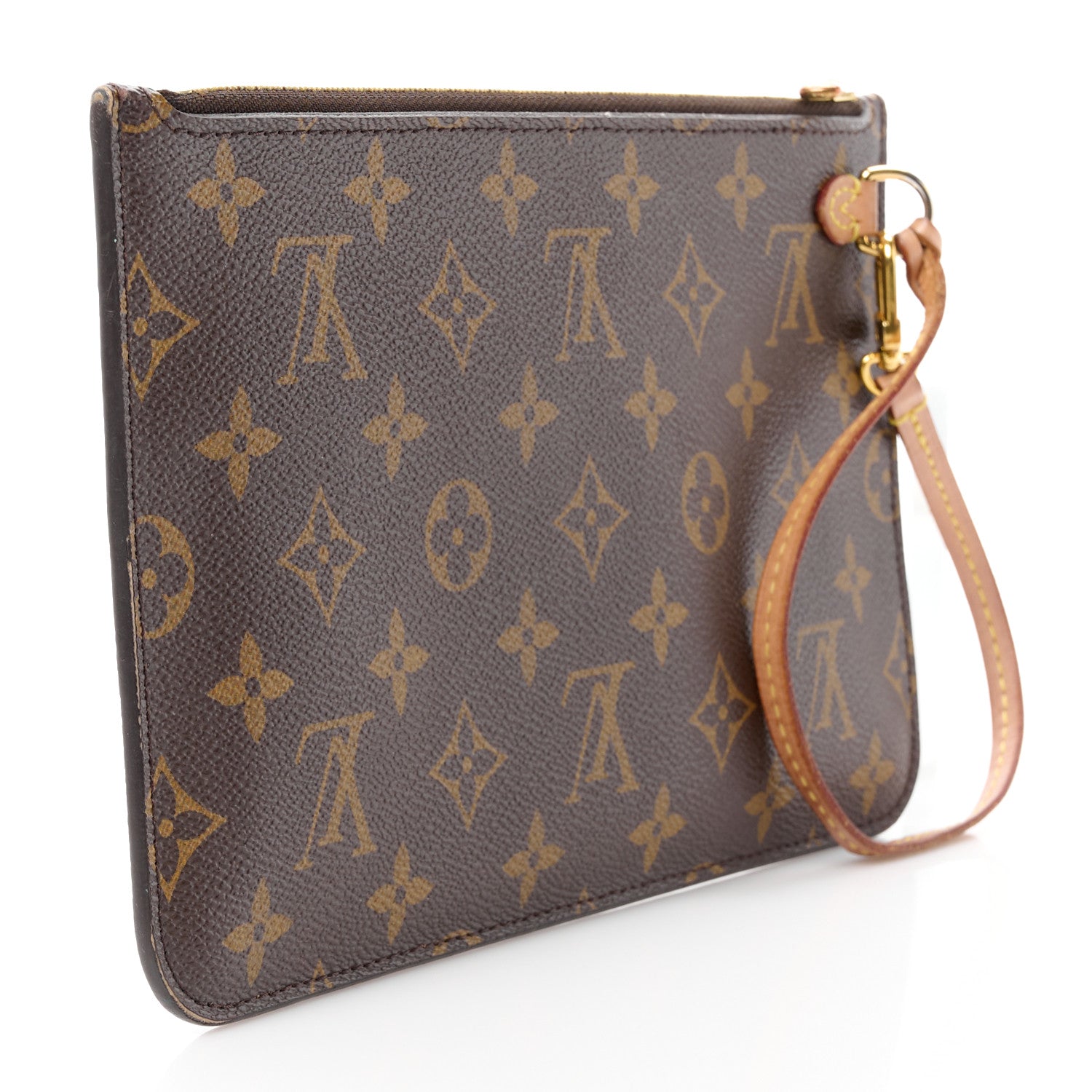 Louis Vuitton Monogram Neverfull MM GM Pochette 3 of 11