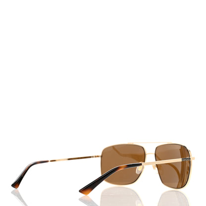 Gucci Aviator Sunglasses GG0836SK Gold 4 of 10