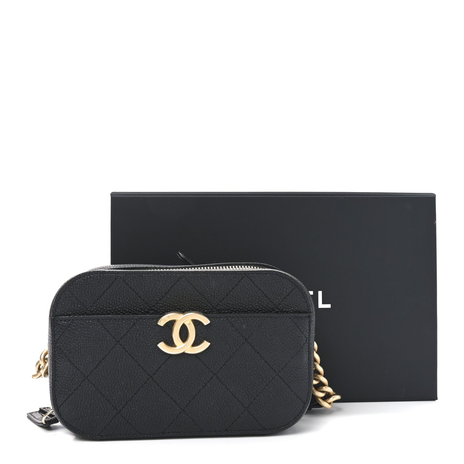 Chanel Caviar Quilted Waist Bag Black 11 of 11