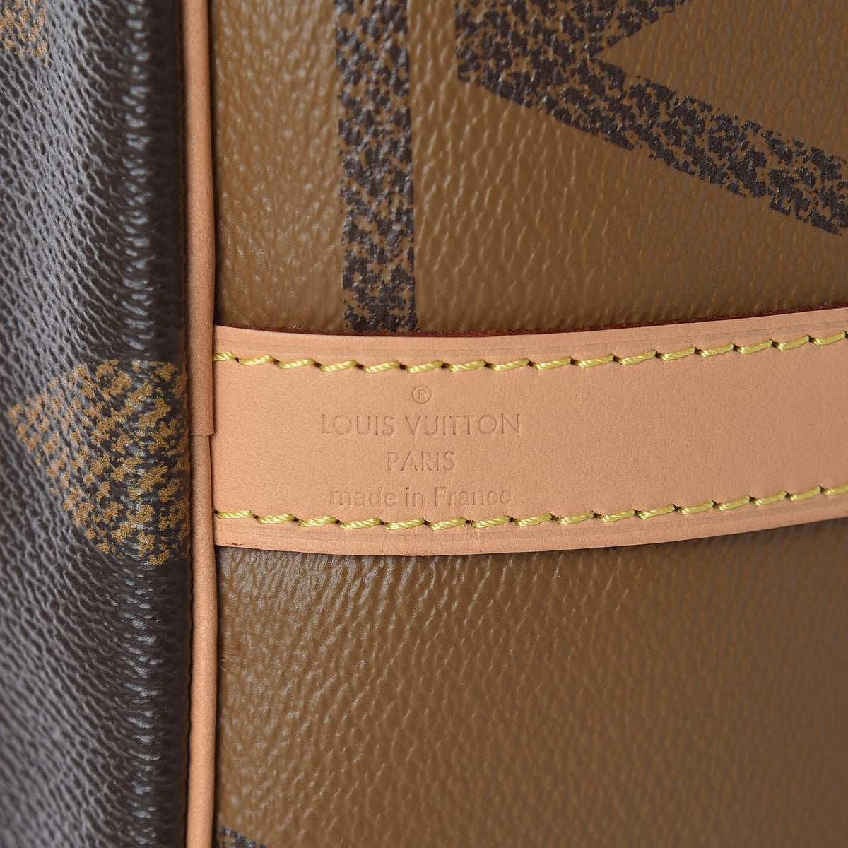 Reverse Monogram Giant Speedy Bandouliere 30