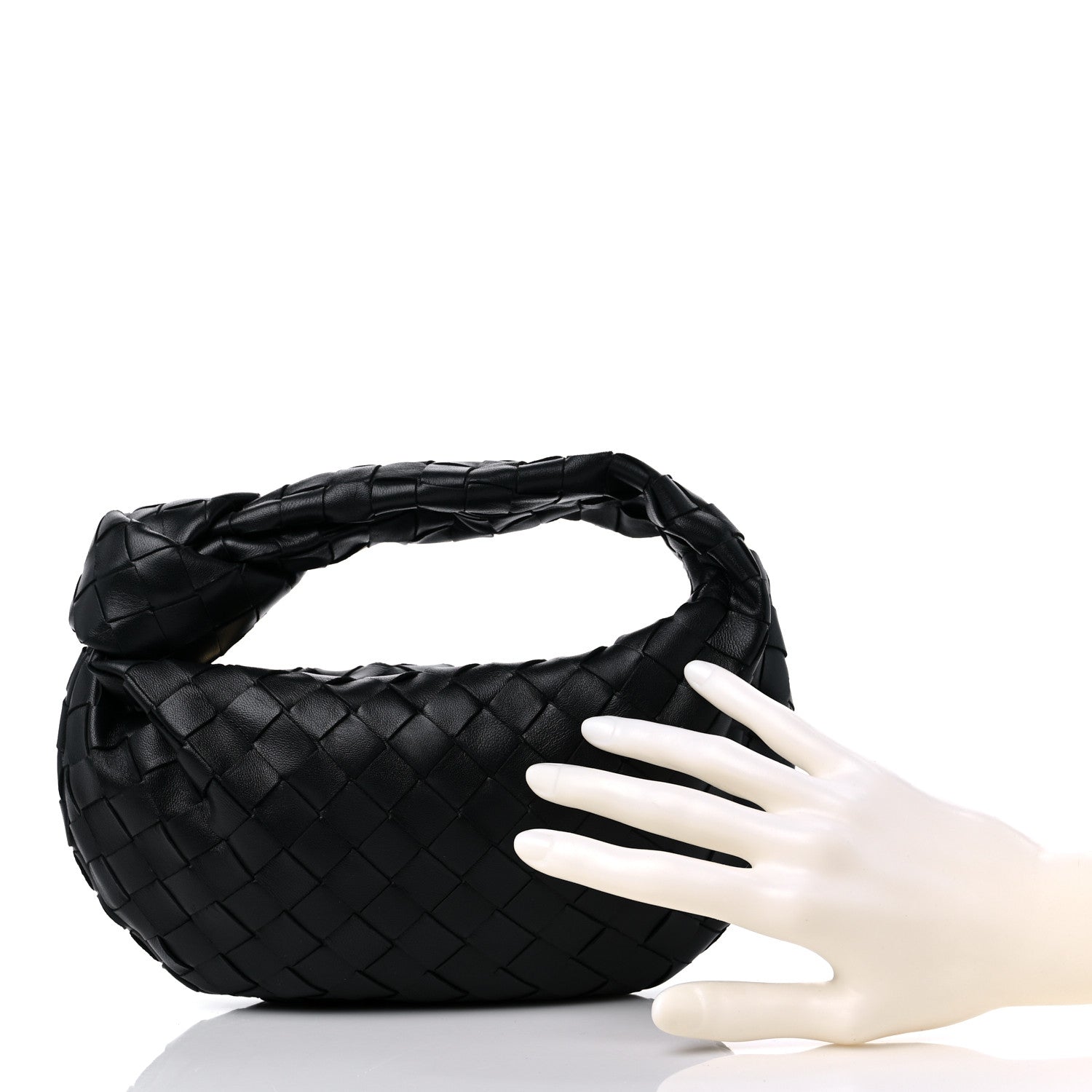 Bottega Veneta Nappa Intrecciato Mini Jodie Black 2 of 11