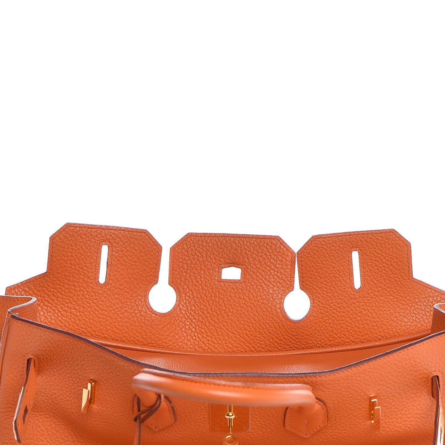 Togo Birkin 35 Orange