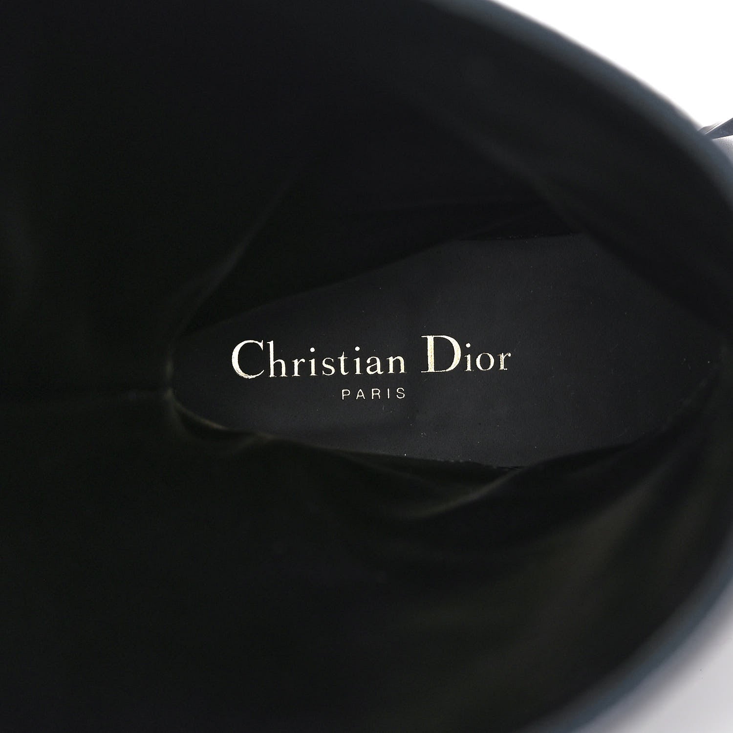 Christian Dior Technical Fabric Calfskin D-Major Boots 37 Black Blue 8 of 10