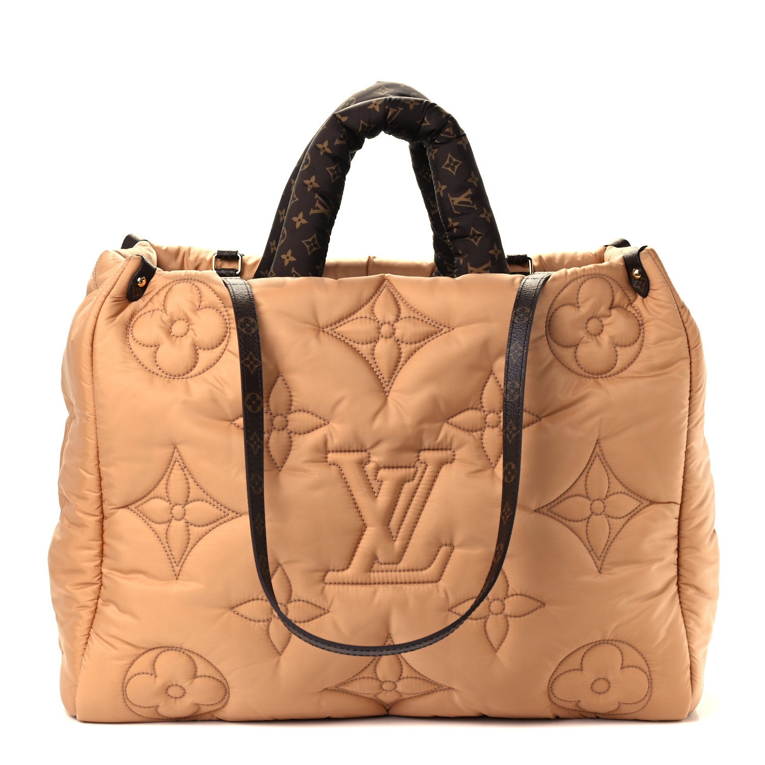 Louis Vuitton Econyl Monogram Pillow Giant Onthego GM Beige 1 of 9