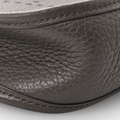 Hermes Taurillon Clemence Evelyne TPM Gris Etain 9 of 14