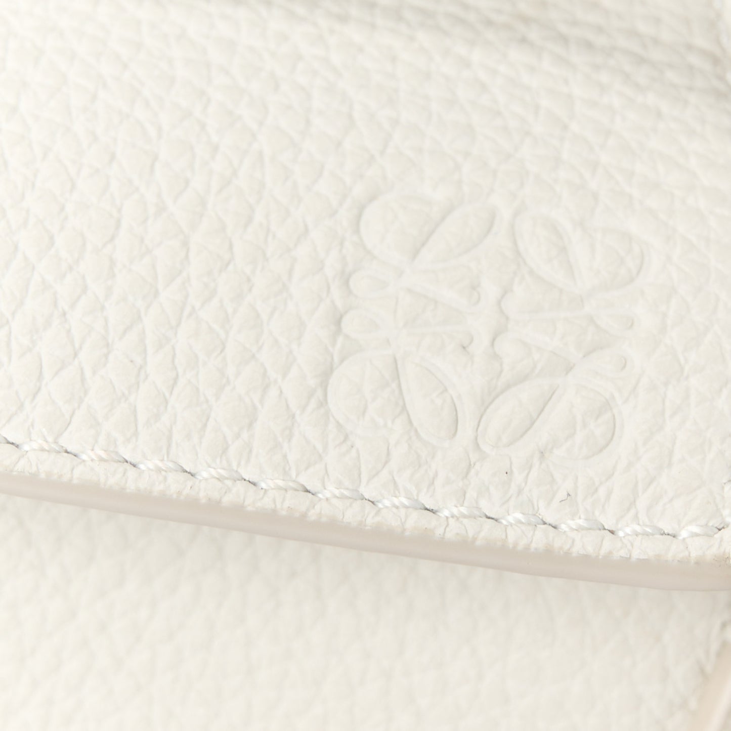 Calfskin Mini Puzzle Edge Bag Soft White