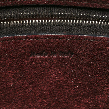 Celine Smooth Calfskin Suede Diamond Shoulder Bag Brown 8 of 13