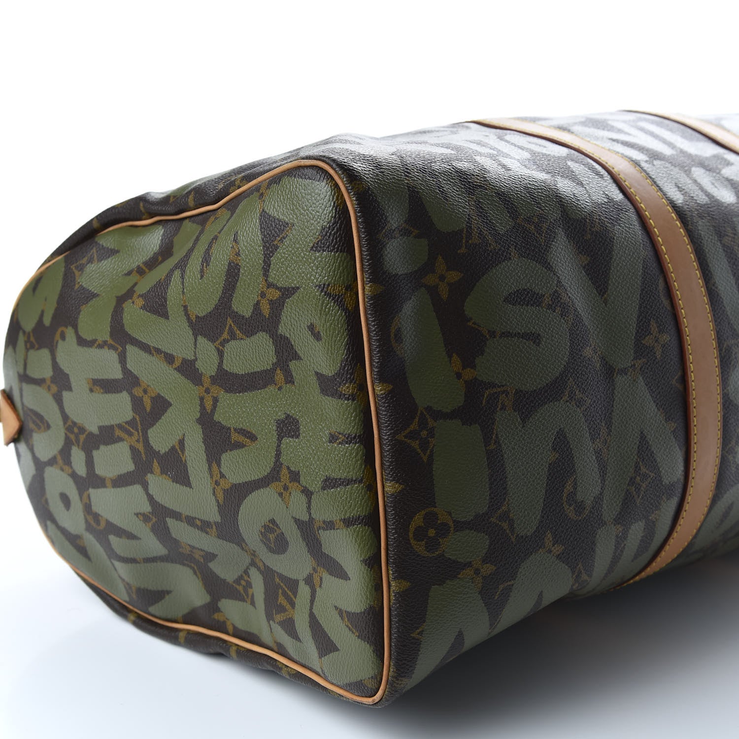 Louis Vuitton Graffiti Keepall 50 Kaki 8 of 9