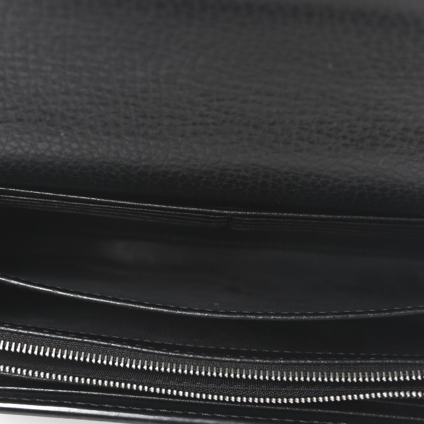 Calfskin Mini Dionysus Chain Wallet Black