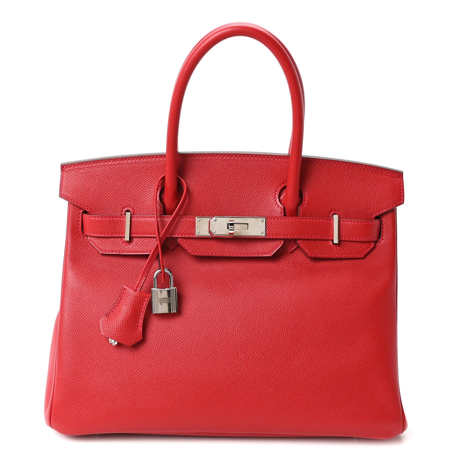 Hermes Epsom Birkin 30 Rouge Vif 1 of 10