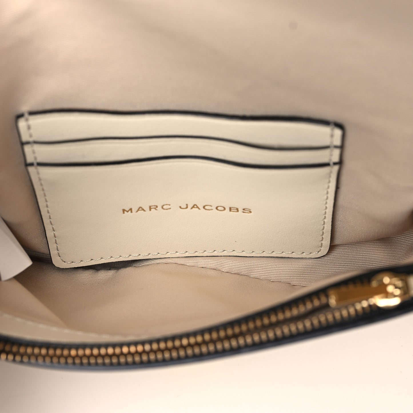 Calfskin Mini The J Marc Shoulder Bag Cloud White
