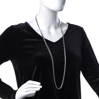 David Yurman Sterling Silver 14K Yellow Gold 2.7mm Box Chain Necklace 72" 2 of 4