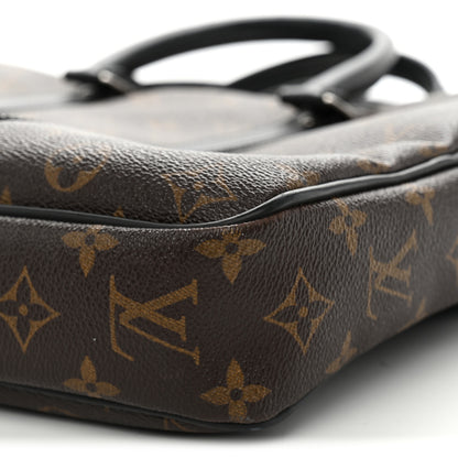 Louis Vuitton Monogram Macassar Porte-Documents Voyage PM 16 of 19