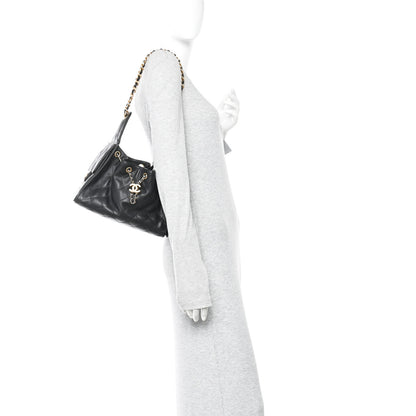 Chanel Caviar Quilted Small Chanel 25 Handbag Black 2 of 11