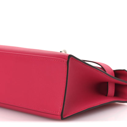 Hermes Swift Kelly Pochette Clutch Rose Extreme 10 of 12