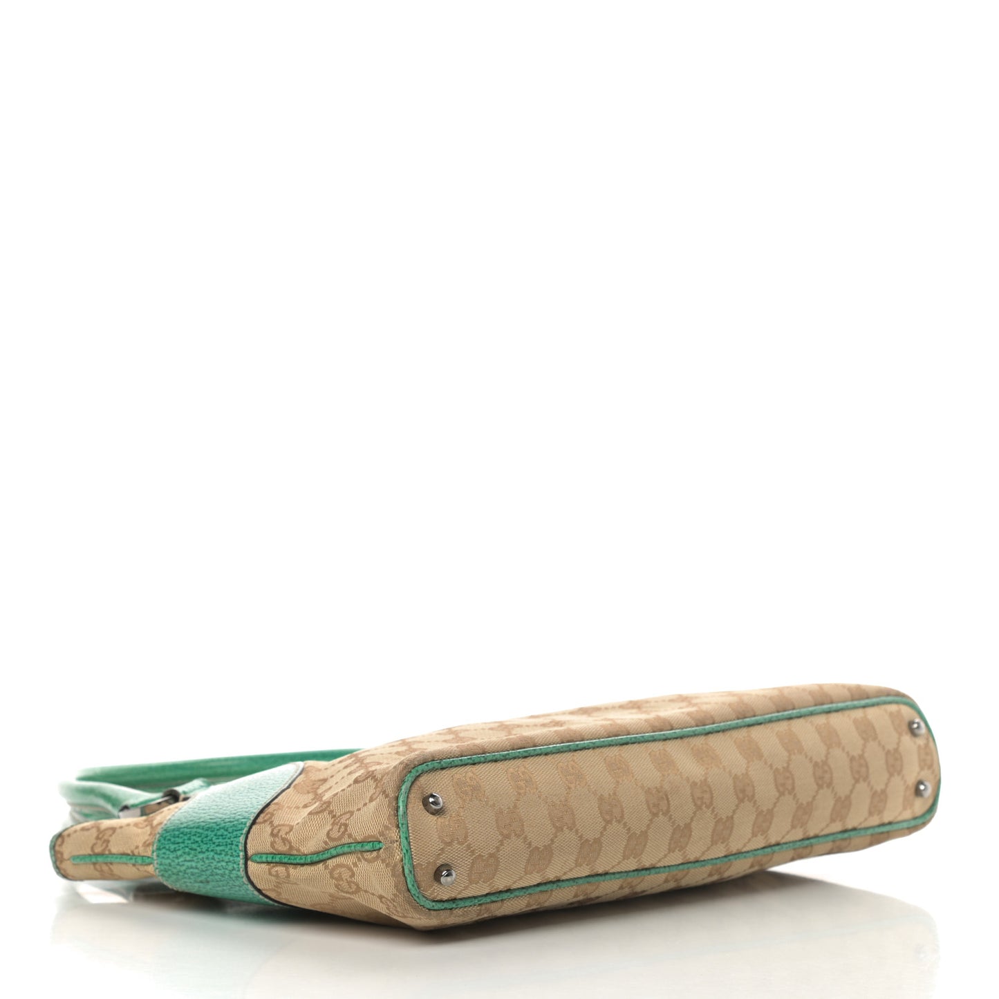 Monogram Shoulder Bag Turquoise