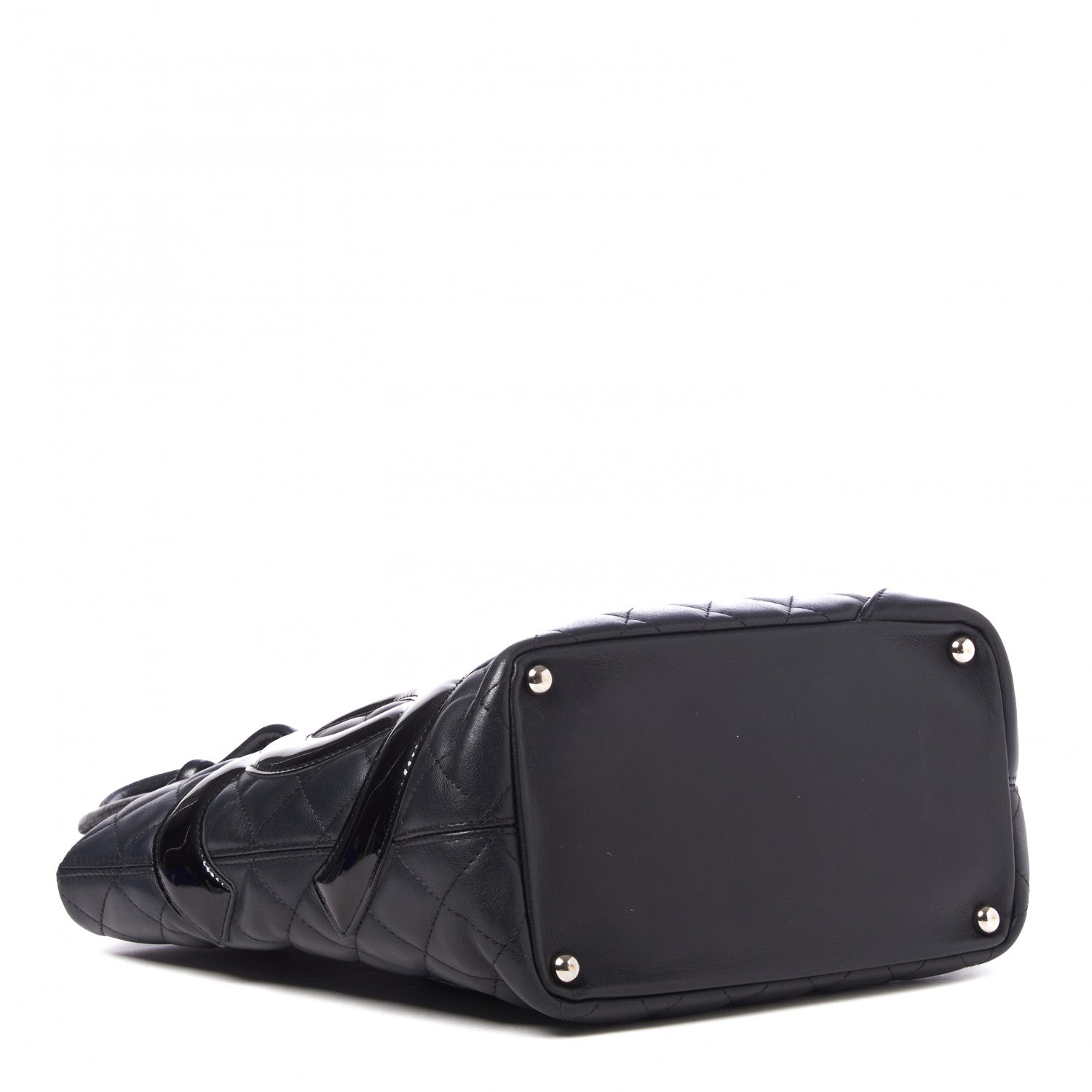 Chanel Calfskin Quilted Medium Cambon Tote Black 3 of 9