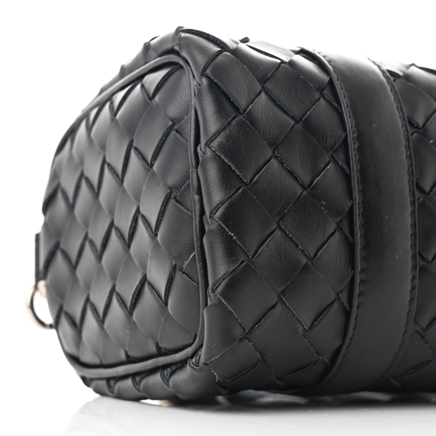 Bottega Veneta Nappa Intrecciato Mini Duffle Bag Black 9 of 10