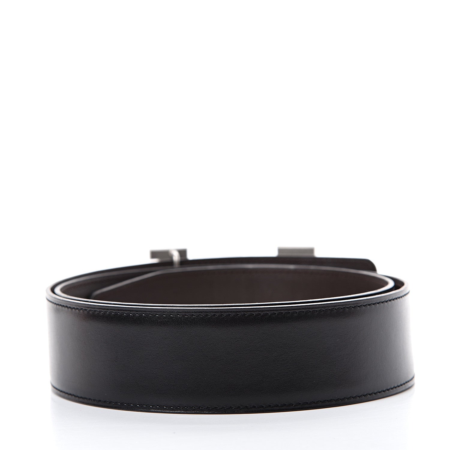 Hermes Box Chamonix 42mm Constance Belt 90 Black Chocolate 2 of 9