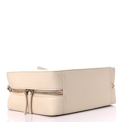 Chanel Calfskin Quilted Travel Kit Vanity Case Beige 4 of 15