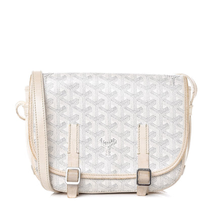 Goyard Goyardine Belvedere PM Messenger Bag White 1 of 22