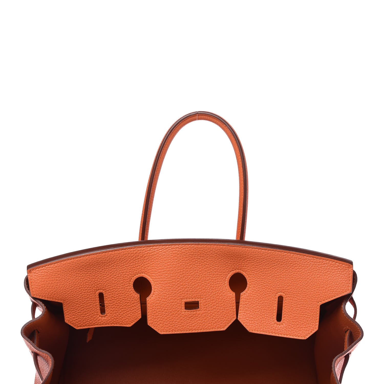 Hermes Togo Birkin 35 Orange 16 of 34