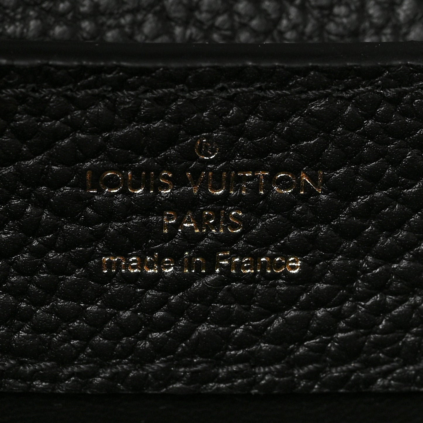 Taurillon Mini Capucines Black
