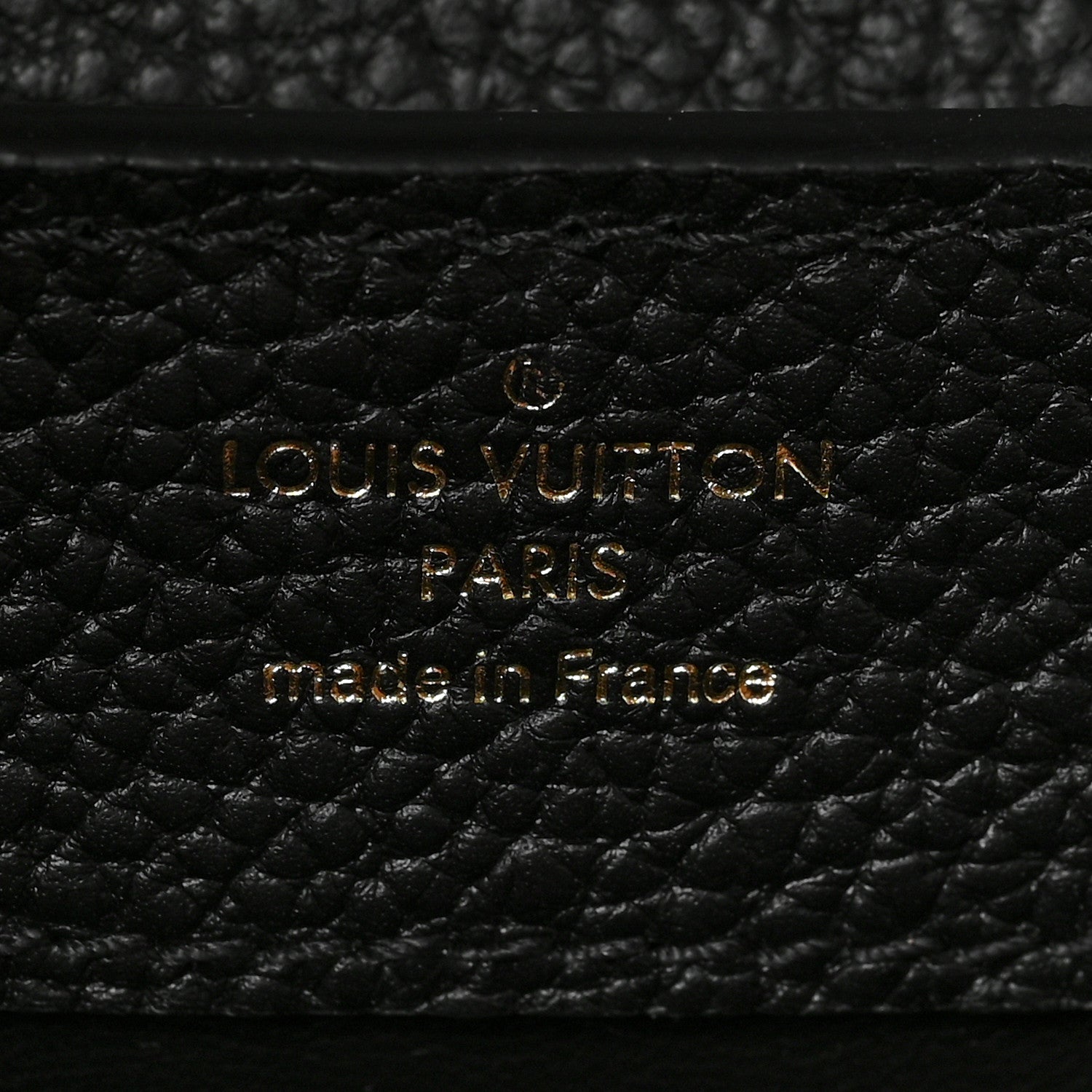 Louis Vuitton Taurillon Mini Capucines Black 6 of 8