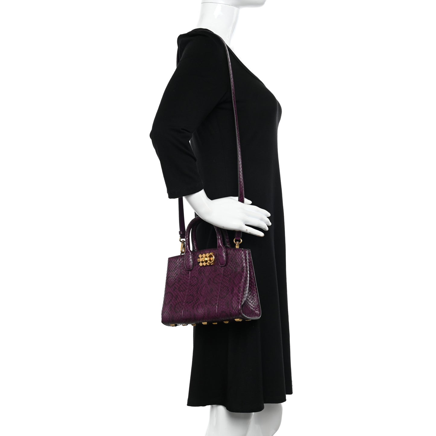 Reptile Small Studio Bag Purple