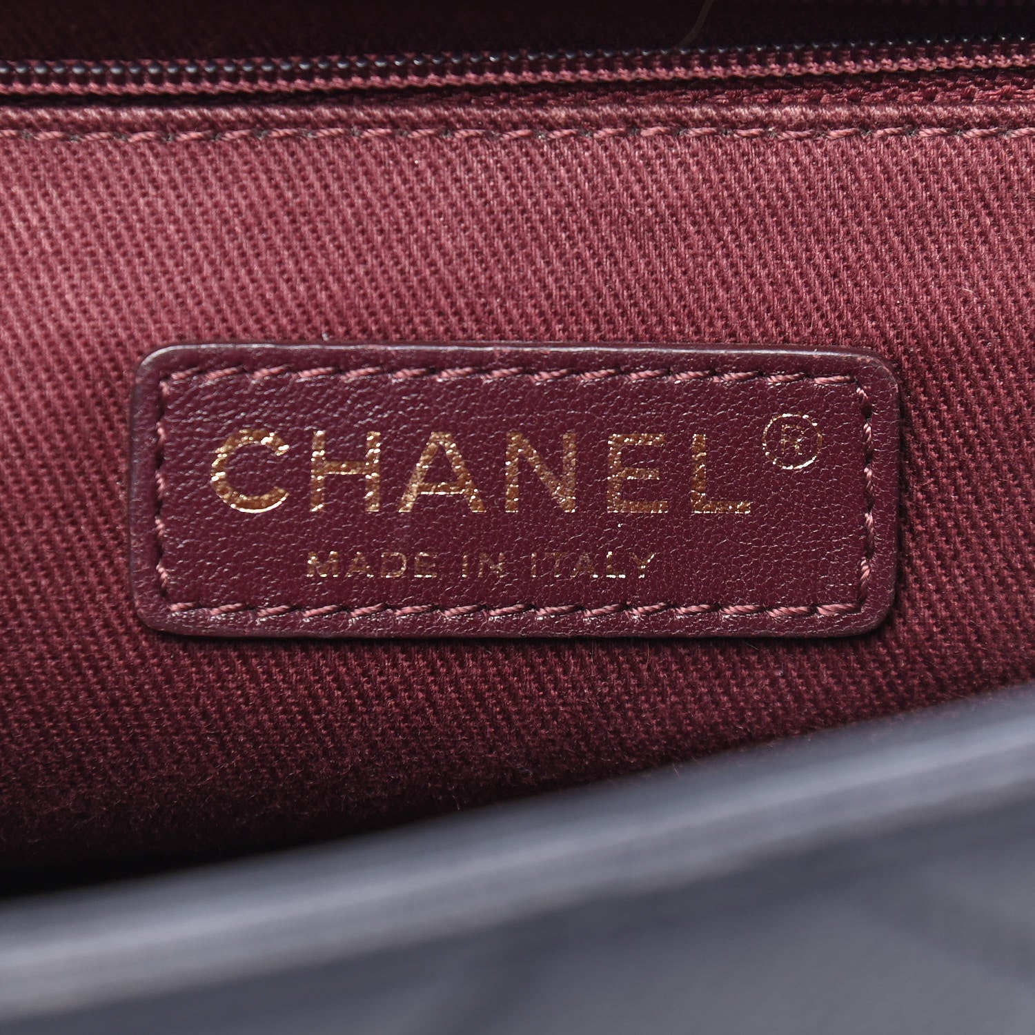 Chanel Caviar Quilted Large Retro Class Flap Dark Grey 6 of 9
