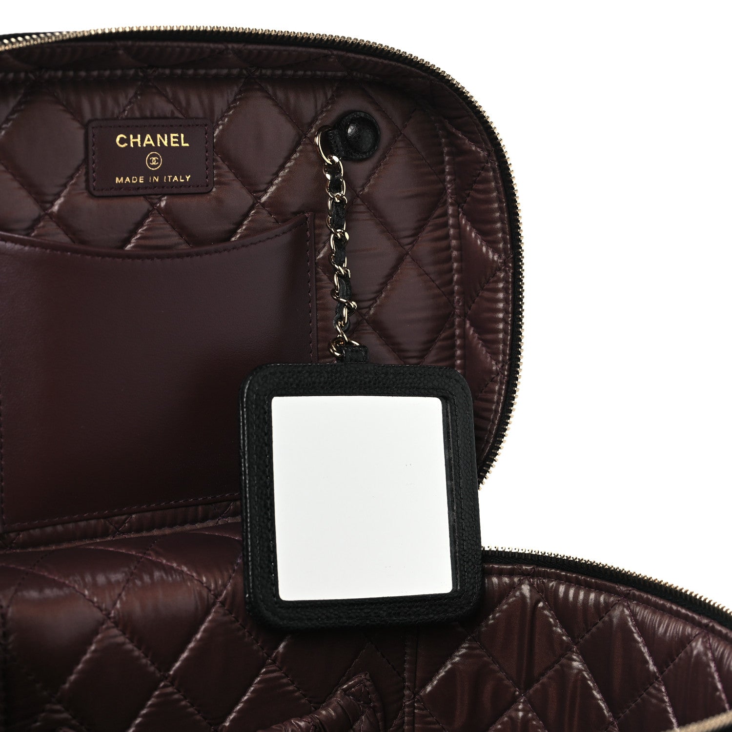 Chanel Caviar Quilted Large Vanity Pouch Black 11 of 11