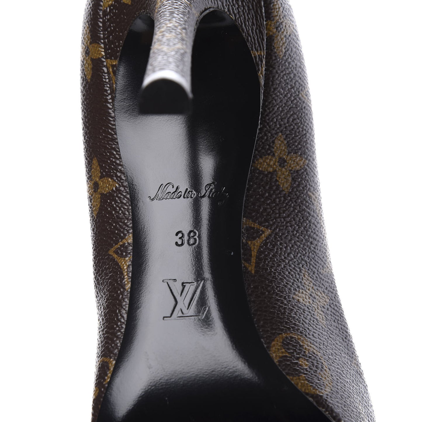 Monogram Cherie Pumps 38 Gold