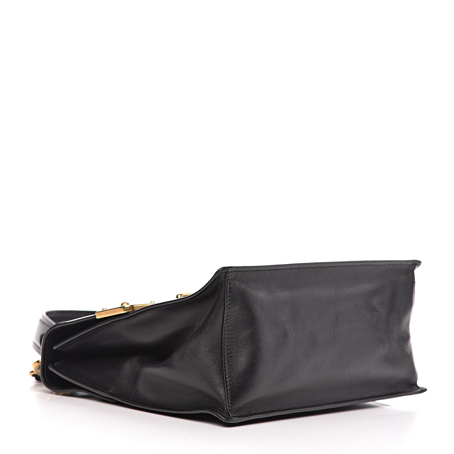 Prada City Calfskin Saffiano Cahier Top Handle Bag Black 4 of 12