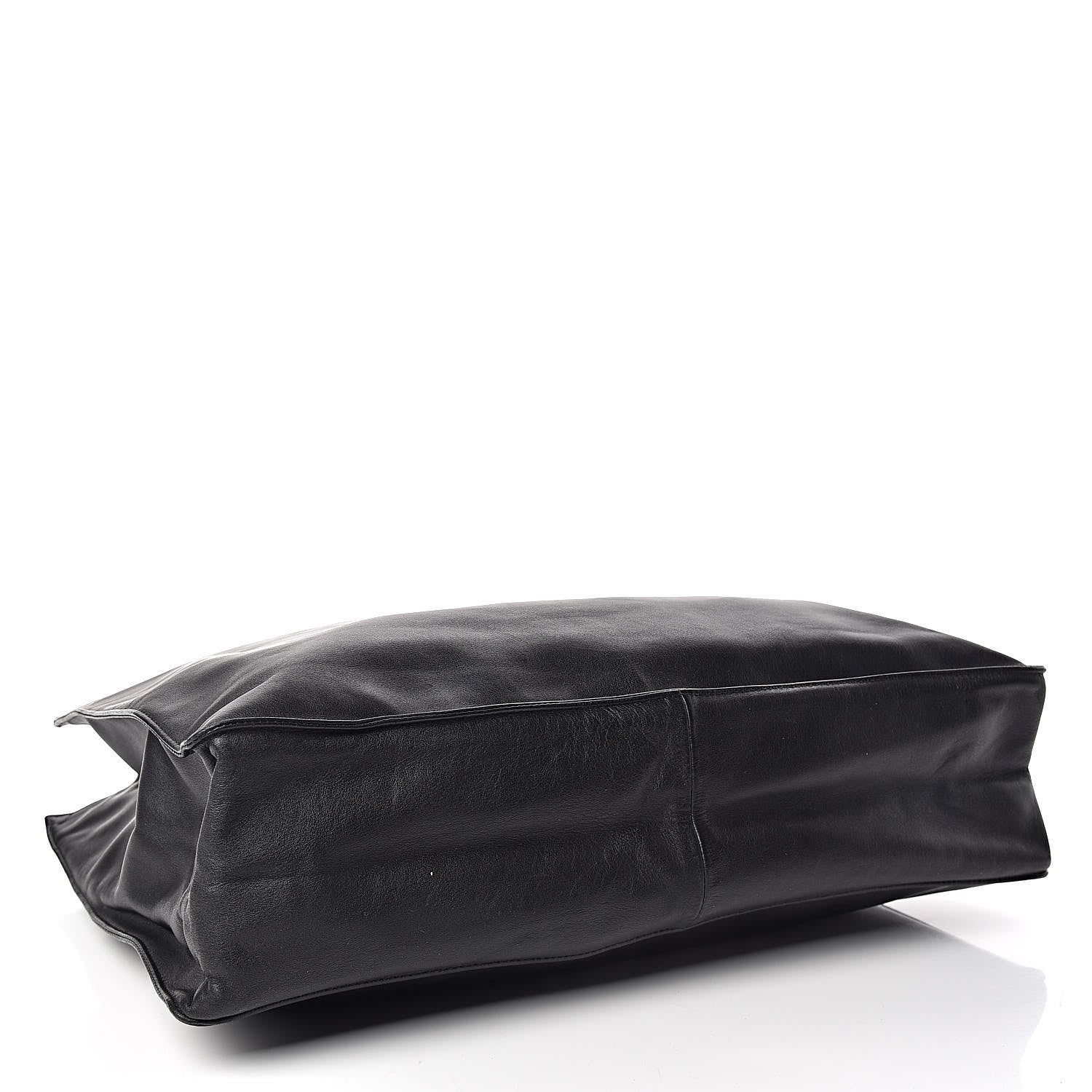 Chanel Lambskin CC Tote Black 4 of 12